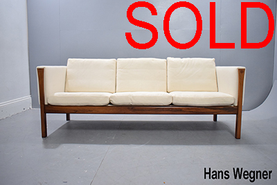 Hans Wegner 3 seat sofa in rosewood | AP63