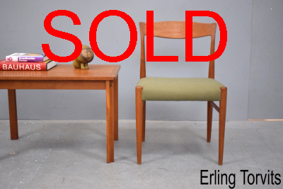 Erling Torvits single dining chair | Teak