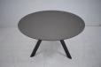 black dining table with 3 legs and 120cm Diameter top model CPH20 from HAY