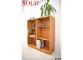 Danish bookcase with 4 shelves | Beech