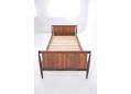 Midcentury Danish single bed made of Brazilian rosewood
