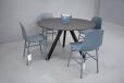 A stylish modern dining room set from Danish makers NORMANN-Copenhagen and HAY