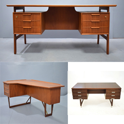 Vintage Danish desks & work tables