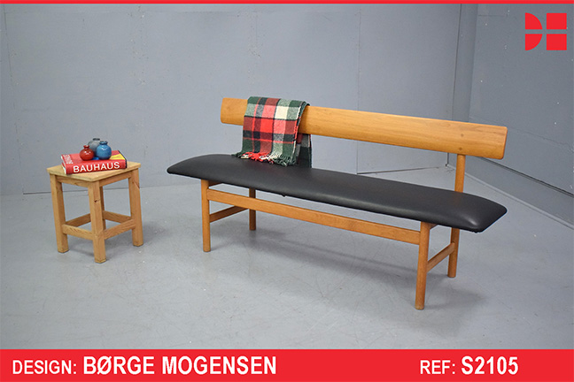 Borge Mogensen Shaker bench in vintage oak | Model 3171