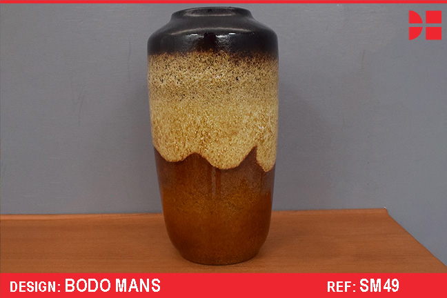 Vintage BAY Kermaics floor vase | Bodo Mans