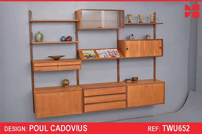 3 section vintage ROYAL system - Poul Cadovius