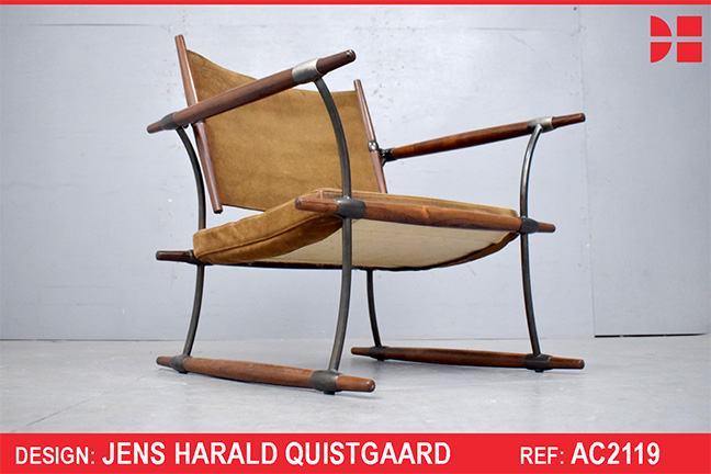 Jens Harald Quistgaard design STICK chair in rio-rosewood