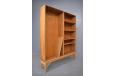 Vintage oak double bookcase design by Borge Mogensen | Model 154 - view 6