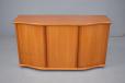 vintage cherry wood sideboard produced by skovby, denmark