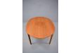 Vintage extending oval top dining table made in the 1960s