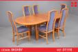 Vintage SKOVBY dining suite with 6 dining chairs - view 1