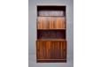 Vintage 2-piece wall unit in rosewood - view 4