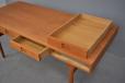 Ditzekl desk in teak with 4 drawers model 93-4 produced by Soren Willadsen