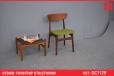 vintage teak single dining chair made by Farstrup stolefabrik - view 1