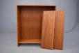 Vintage teak bookcase with adjustable shelves model RY 5 produced 1949 by Ry Mobler