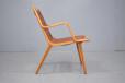 1947 peter hvidt and orla molgaard design beech ply lounge chair model ax produced by fritz hansen