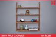 Teak ROYAL shelving system with 4 shelves | Poul Cadovius design - view 1