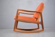 Midcentruy Danish Design teak frame rocking chair model FD120