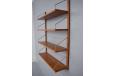 Teak ROYAL shelving system with 4 shelves | Poul Cadovius design - view 4