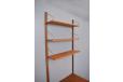 single bay royal system designed 1947 by poul cadovius with table and 3 shelves