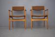 Oak framed vintage carver / desk chair made by NOVA mobler - view 11