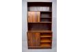 Vintage 2-piece wall unit in rosewood - view 7