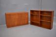 Model 244 bookcase and drawers unit in teak designed 1965 by Borge Mogensen