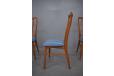 Set of 6 teak dining chairs modell INGRID by Koefoeds Mobelfabrik - view 7