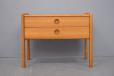 Vintage teak 2-drawer bedside table | Kai Kristiansen Design - view 4