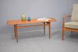 Tove & Edvard Kindt-Larsen model 503 coffee table in solid teak | France & Son - view 2