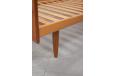 Vintage teak single bed frame made in denmark 1960s