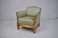 1940s armchair in original green upholstery - view 2