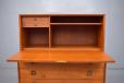 teak writing bureau made by danish cabinetmaker 1960s for sale