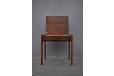 Small square side table in vintage brazilian rosewood - view 9