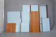 Danish Cabinetmaker made vintage midcentury design 4 door wardrobe