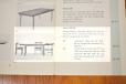 Vintage dining table extendable with extra leaf - 1960 design by Inger Klingenberg