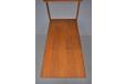 POUL CADOVIUS design teak wall mounted dining table with drop leaf