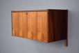 Prebend Sorensen design rosewood drop front cabinet for sale