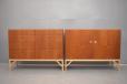 Vintage wall unit in teak with adjustable shelving top and 8 drawer base in teak by Borge Mogensen