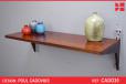 Vintage rosewood CADO shelves - 30cm x 80cm - view 1