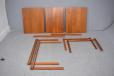 Solid teak extendable vintage dining table - Inger Klingenberg design - view 11