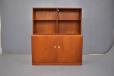 1965 design model 132 wall unit in teak designed by Borge Mogensen for C M Madsen 