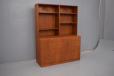 Borge Mogesnen design vintage wall unit in teak with 8 drawer chest and bookcase top