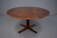 Vintage rosewood flip flap dining table produced by Dyrlund Smith 1960s