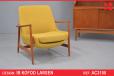 Ib Kofod Larsen vintage armchair in teak - model 4346 - view 1