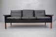 Model CS500 sofa in black leather | Hans Olsen design - view 5