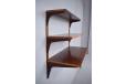 Danish design 3 Shelf wall system in vintage rosewood - view 5