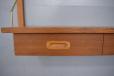 Prebend Sorensen design teak wall mounted desk | PS System - view 6