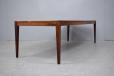 Vintage Danish design rectangular coffee table in rosewood - view 5