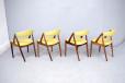 Stunning refurbished rosewood MODEL 31 dining chairs designed 1956 by KAI KRISTIANSEN